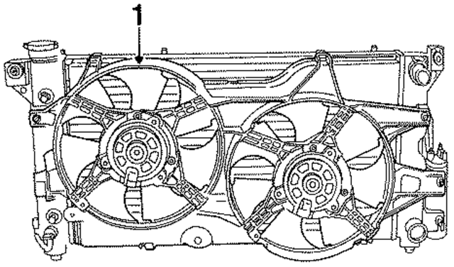 4682624AC - Cooling System: Fan Assembly for Mopar Image