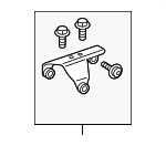 31338520 - : 2016 Volvo XC70 - Catalytic Converter Bracket for Volvo: XC70 Image