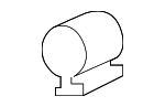 30738976 - Exhaust: Muffler W/Tailpipe Clamp for Volvo Image
