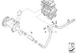 11537629401 - Engine: Coolant Line for Mini Image