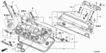12315PLC000 - Engine: BOLT, STUD for Acura Image