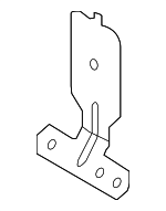 5G0951227B - Electrical: Siren Bracket for Volkswagen: Atlas, e-Golf, Golf, Golf R Image