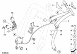 52108267430 - : Covering Rear for BMW Image