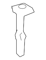 7193044020B2 - Body: Headrest Guide for Toyota: Corolla, Highlander, RAV4, Sienna Image