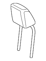 71910WAA01 - Body: Headrest for Toyota: GR Supra Image