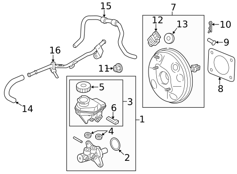 Hydraulic System for 2023 Mitsubishi Mirage G4 #0