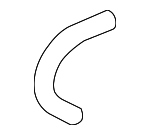 4635A419 - Body: Vacuum Hose for Mitsubishi: Mirage, Mirage G4 Image