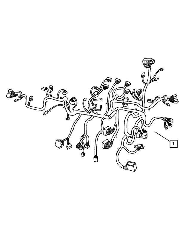 4869391AC - Electrical: Instrument Panel Wiring for Mopar Image