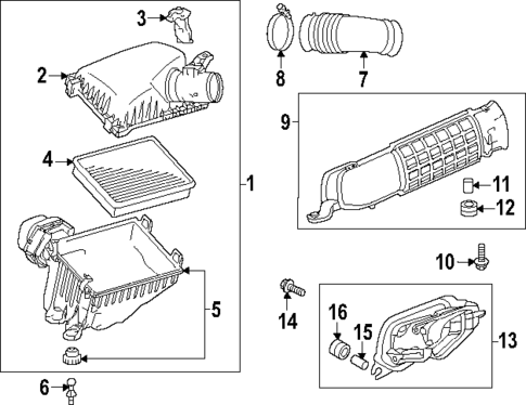 Air Intake for 2024 Lexus GX550 #0
