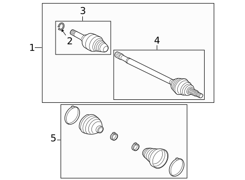 DRIVE AXLES for 2020 Jaguar F-Type #0