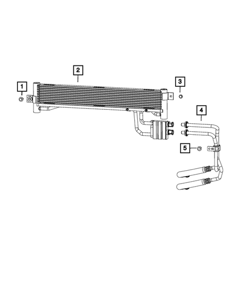 Transmission Oil Cooler and Lines for 2023 Jeep Cherokee #0
