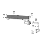 6104352AA - Cooling: Hex Head Screw And Washer, Mounting for Chrysler: Crossfire | Fiat: 500 | Jeep: Cherokee, Grand Cherokee, Grand Cherokee L, Wrangler, Wrangler JK | Ram: 1500 Image