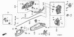 90125SM1J02 - Body/Air Conditioning: SCREW, TAPPING (4X8) for Honda Image