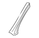 25861875 - Body: Windshield Pillar Reinforced for Cadillac: CTS Image