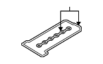 11127582245 - Engine: Valve Cover Gasket for BMW: 128i, 328i, 328i xDrive, 328xi, 528i, 528i xDrive, 528xi, 535i, 535i xDrive, 535xi, X3, X5, Z4 Image