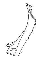 51437413834 - : Lower Pillar Trim for Mini: Cooper Countryman Image