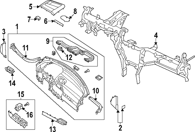 84775GI100NNB - : Cover for Hyundai Image