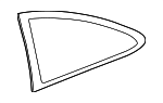 2086700200 - Body: Quarter Glass for Mercedes-Benz Image