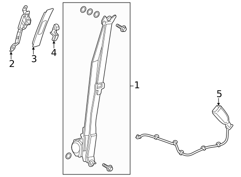 Front Seat Belts for 2026 Honda Passport #0