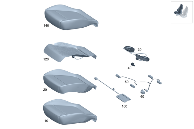 9913304 - Front Seat: Expansion Rivet for Mercedes-Benz: 300C, 300CD, C300, C43 AMG, C63 AMG S E Performance, CLE300, CLE450, CLE53 AMG, E350, EQB 250+, EQB 300, EQB 350, EQE 350, EQE 350 SUV, EQE 350+, EQE 350+ SUV, EQE 500, EQE 500 SUV, EQE AMG, EQE AMG SUV, EQS 450, EQS 450 SUV, EQS 450+, EQS 450+ SUV, EQS 580, EQS 580 SUV, EQS AMG, GLB250, GLB35 AMG, GLC300, GLC350e, GLC43 AMG, GLC63 AMG S E Performance Image image
