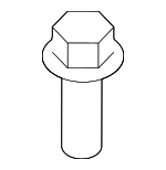 9163540616 - Body: Mount Bracket Bolt for Lexus: ES350, IS F Image