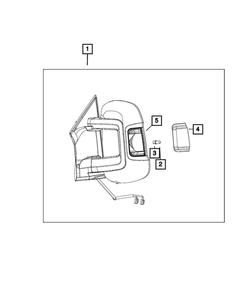 Lamps-Interior and Exterior for 2017 Ram ProMaster 1500 #4