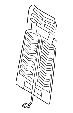 4K0963557N - Body: Seat Back Heater for Audi: A6 allroad, A6 Quattro, e-tron Quattro, e-tron S, e-tron S Sportback, e-tron Sportback, Q8 e-tron, Q8 e-tron Sportback, RS6 Avant, S6 Image