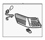 8155006350 - : Tail Lamp Assembly - PASSENGER SIDE for Toyota: Camry Image
