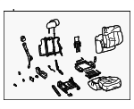 19126924 - Body: Seat Assembly for Chevrolet: Silverado 1500, Silverado 1500 Classic, Silverado 1500 HD, Silverado 1500 HD Classic, Silverado 2500 HD, Silverado 2500 HD Classic, Silverado 3500, Silverado 3500 Classic, Silverado 3500 HD | GMC: Sierra 1500, Sierra 1500 Classic, Sierra 1500 HD, Sierra 1500 HD Classic, Sierra 2500 HD, Sierra 2500 HD Classic, Sierra 3500, Sierra 3500 Classic, Sierra 3500 HD Image
