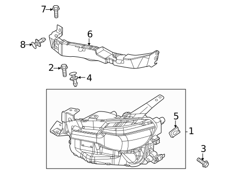 Headlamp Components for 2023 Mazda MX-30 EV #0