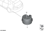 65755B72AC4 - Audio, Navigation, Electronic Systems: Altern.Power Siren W Inclination Indicat for BMW Image