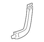 17520S5A931 - Exhaust: Fuel Tank Shield Bracket for Honda: Civic Image