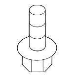 MS100222 - Body: Under-body Shield Bolt for Mitsubishi Image