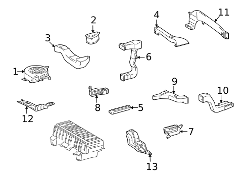 Battery for 2009 Lexus GS450h #2