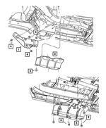 4809822AG - Exhaust: Heat Shield for Mopar Image
