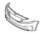 86511B0000 - Body: Bumper Cover for Kia: Forte Image