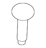 8615737000 - Body: Upper Retainer Clip for Kia: Amanti, EV9, Forte, Forte5, K900, Optima, Sorento Image