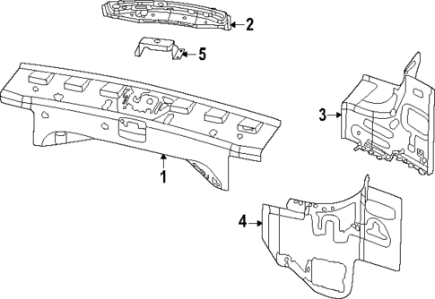 Rear Body for 2024 Jeep Grand Cherokee #0