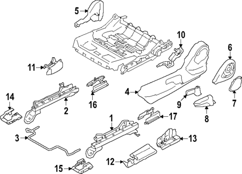 Tracks & Components for 2024 Subaru Crosstrek #0