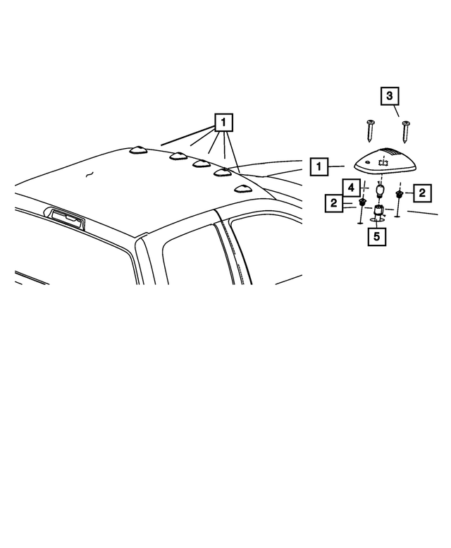 6036789AA - Electrical: Screw for Mopar Image