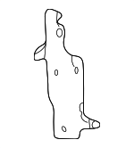 25690977 - Body: Instrument Panel Side Bracket for Cadillac: Seville Image
