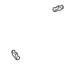 68103040AA - HVAC: Heater Hose Clip for Dodge: Durango Image