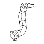 68103036AA - HVAC: Heater Hose for Dodge: Durango | Jeep: Grand Cherokee Image