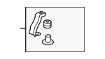 17132RPYG00 - Engine: Engine Intake Manifold Brace for Honda Image