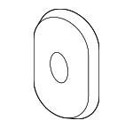 87379C1100 - : Rear Molding Seal for Hyundai: Sonata Image