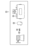 5012164AA - Mopar Accessories - Component Parts: Security Alarm Module for Mopar Image