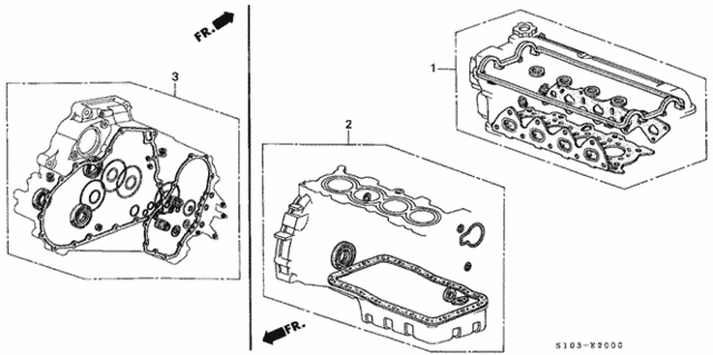 Gasket Kit for 1997 Honda CR-V #0