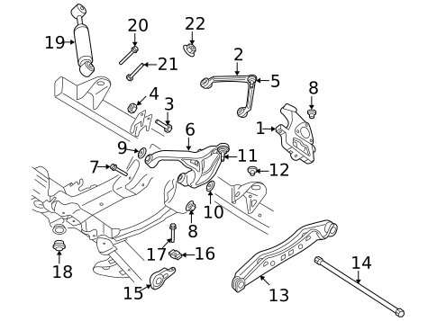 Suspension Components for 2008 Chrysler Aspen #0