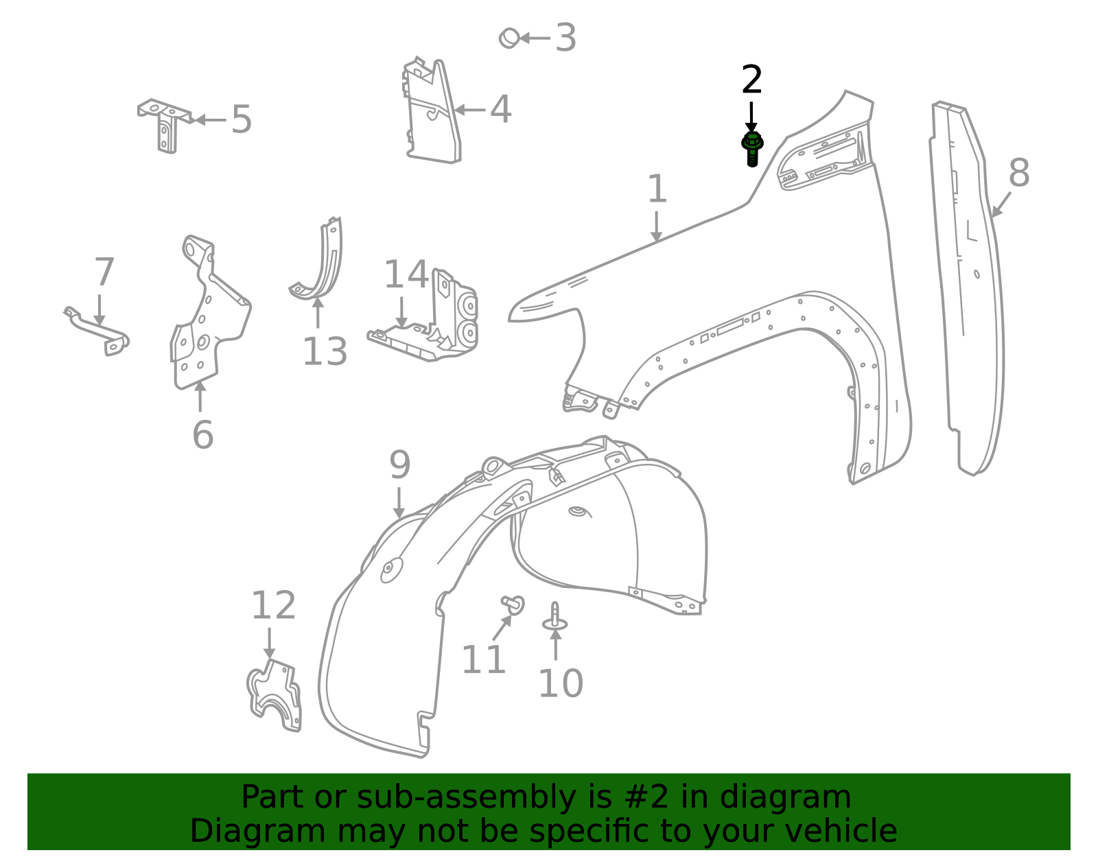 Multi-Purpose Bolt 11546571 | OEM Parts Online