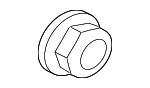 90178A0058 - Suspension: Shackle Assembly Nut for Toyota Image